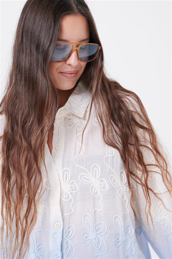 Camisa Zask Degrade Bordada